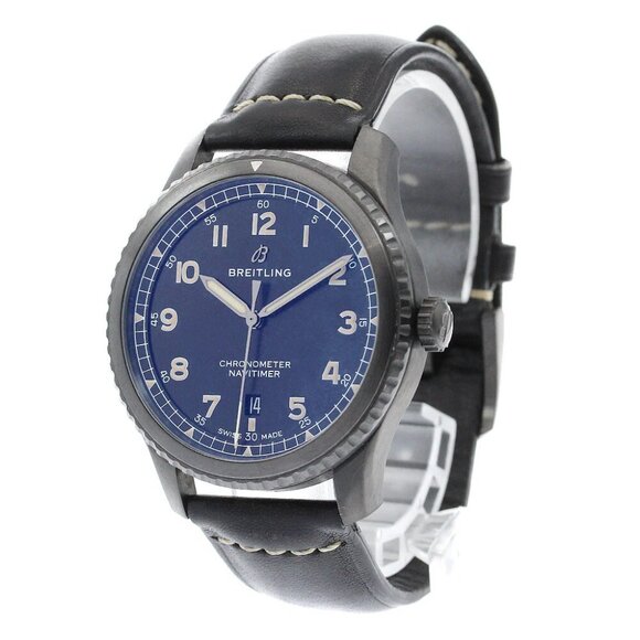 BREITLING Navitimer 8 M17314 Black Steel Date Automatic Men's Watch_893671 - Picture 1 of 6